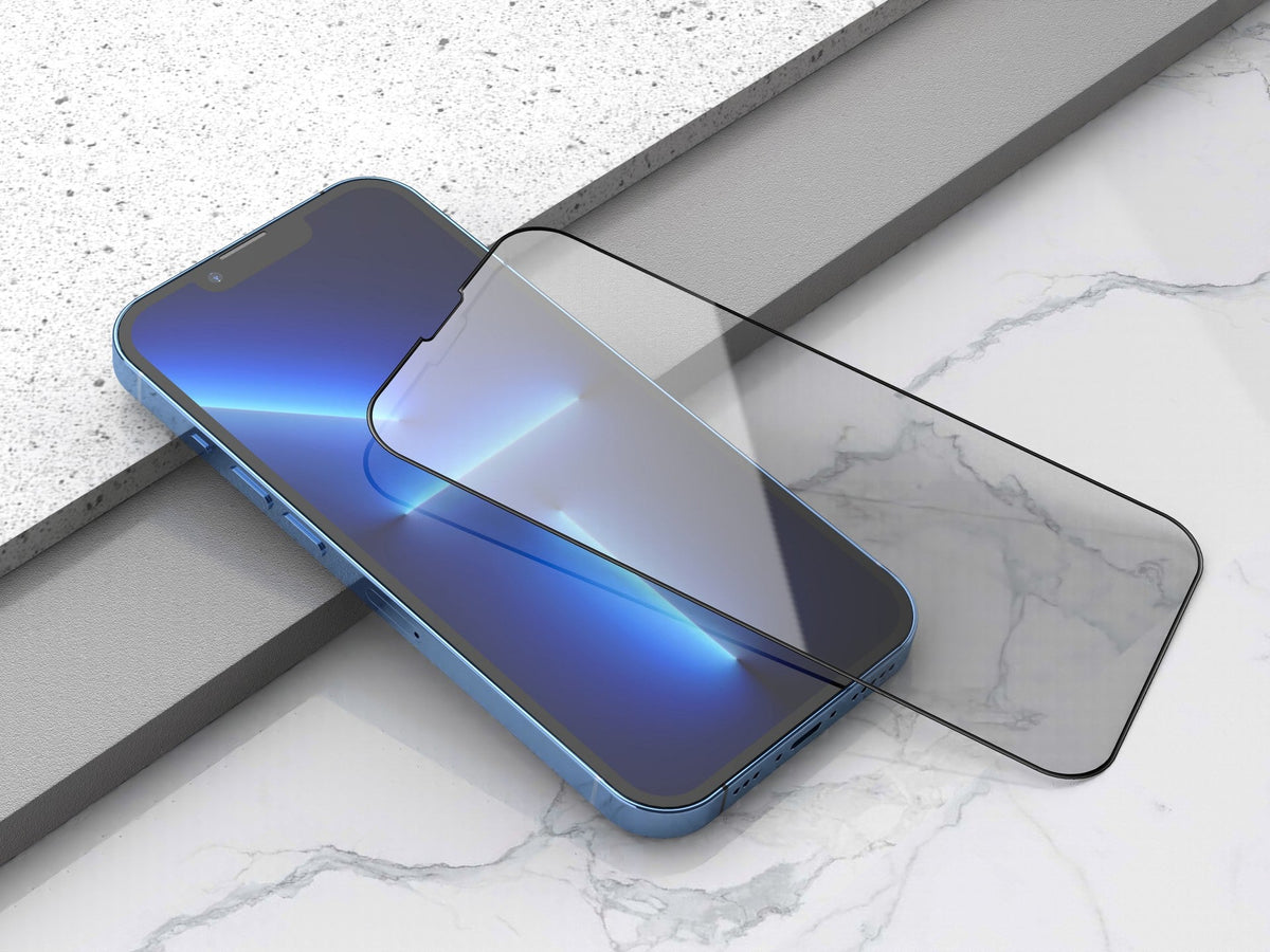 Protetor de ecrã premium para smartphone Techancy, KU1500, vidro temperado de 0,33 mm, compatível com iPhone 14 Pro