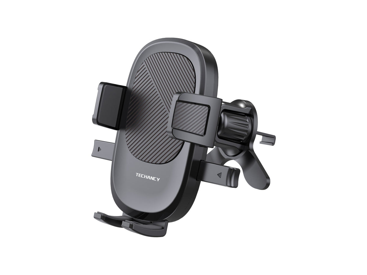 Techancy Suporte Para Telemóvel Para Automóvel Ti2329 Preto, Suporte Para Ventilador De Ar, Telemóvel De 4,7-7,2 Polegadas